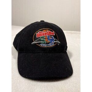 Adult Basketbowl Strap Back Hat MSU Vs UK Ford Field Black Mesh